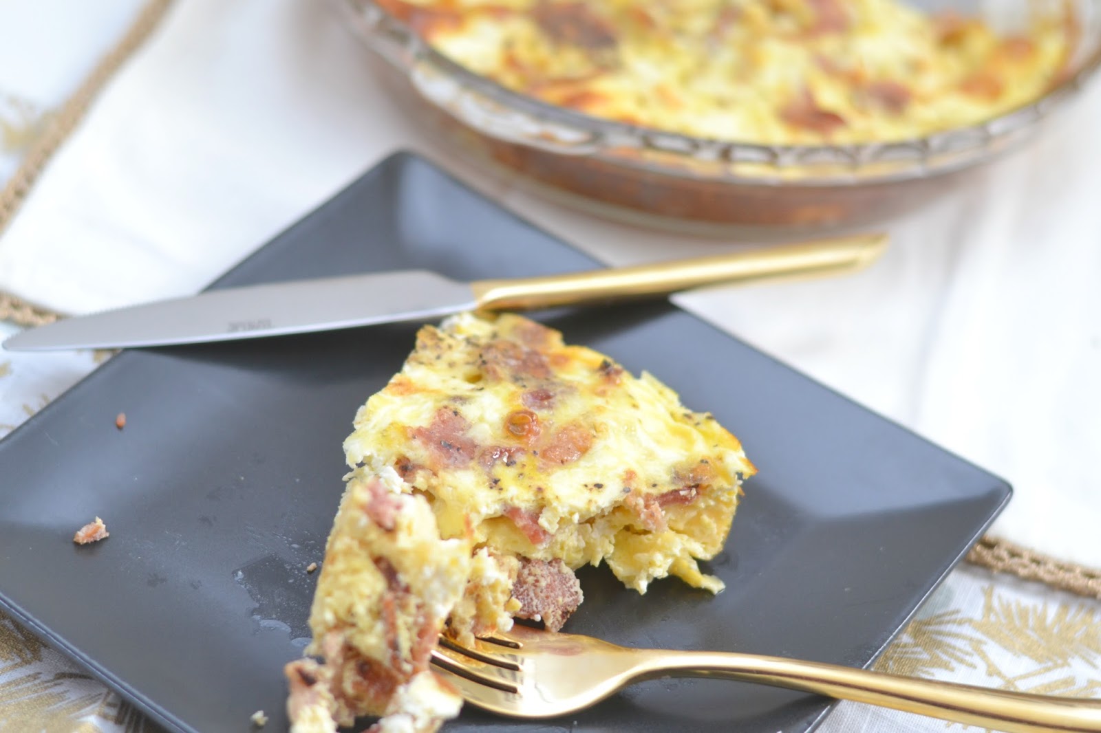 Bacon and Brie Frittata Building Our Story