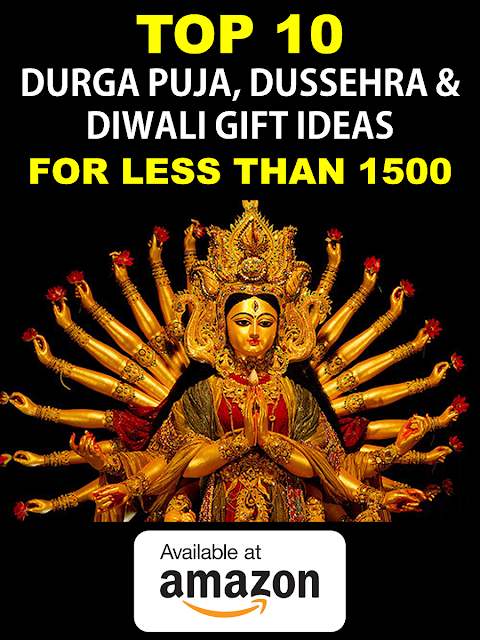Top 10 Durga Puja, Dussehra & Diwali Gift ideas for less than 1500