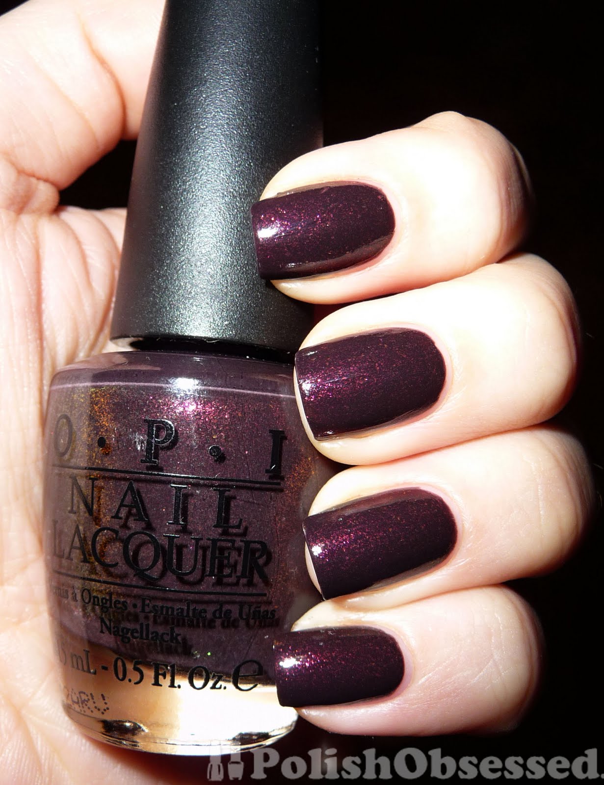 Polish Obsessed: OPI Tease-y Does It