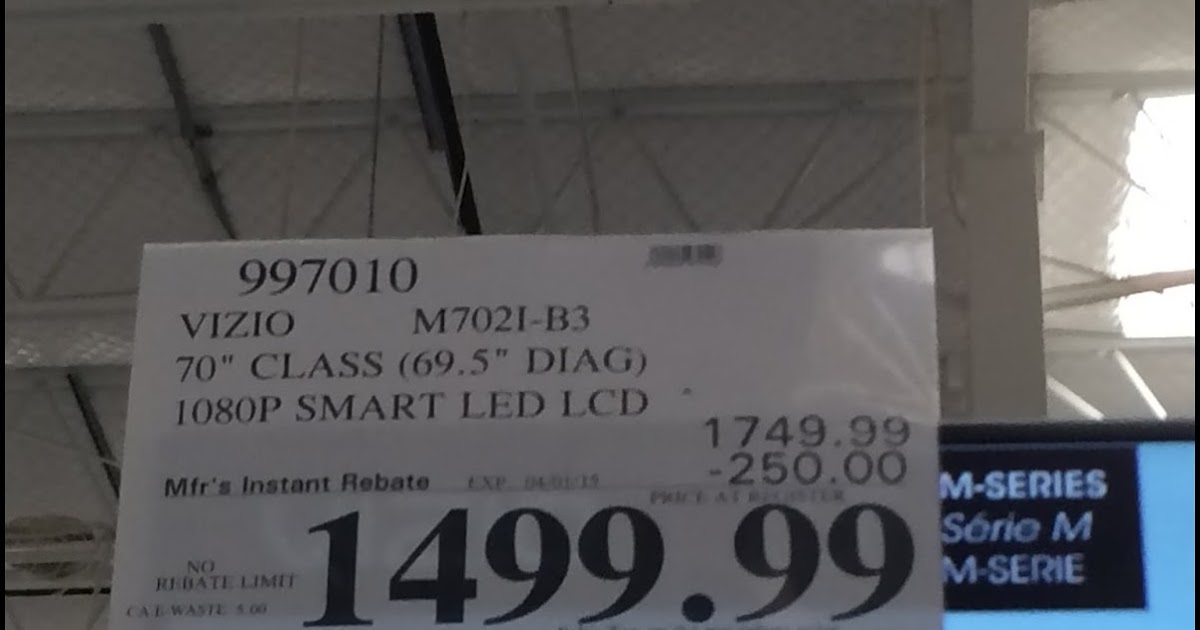 costco tv vizio 70 apps technology