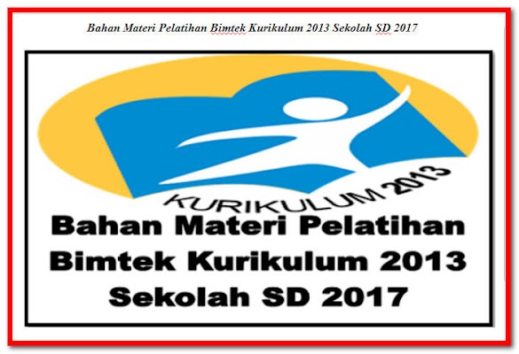 Download Materi Materi Training Bimtek Kurikulum 2013 Sekolah Sd 2017