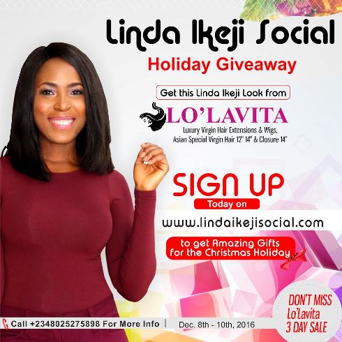 148096934125963 How you can win this Linda Ikeji look from Lolavita Hair