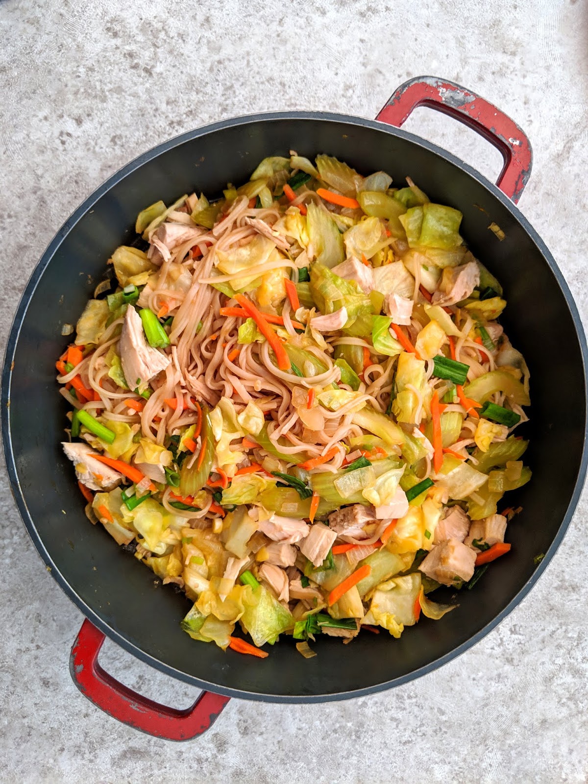 Gluten Free Pancit Bihon Recipe Filipino Rice Noodle Stir Fry