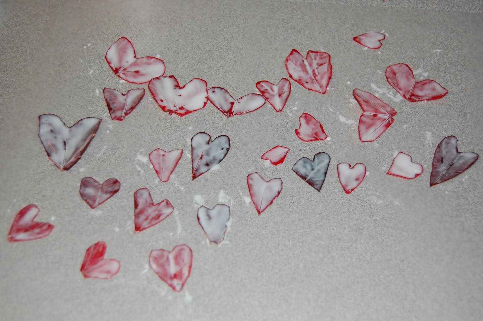 Temporary Waffle DIY Wall Art + Leaf Garland