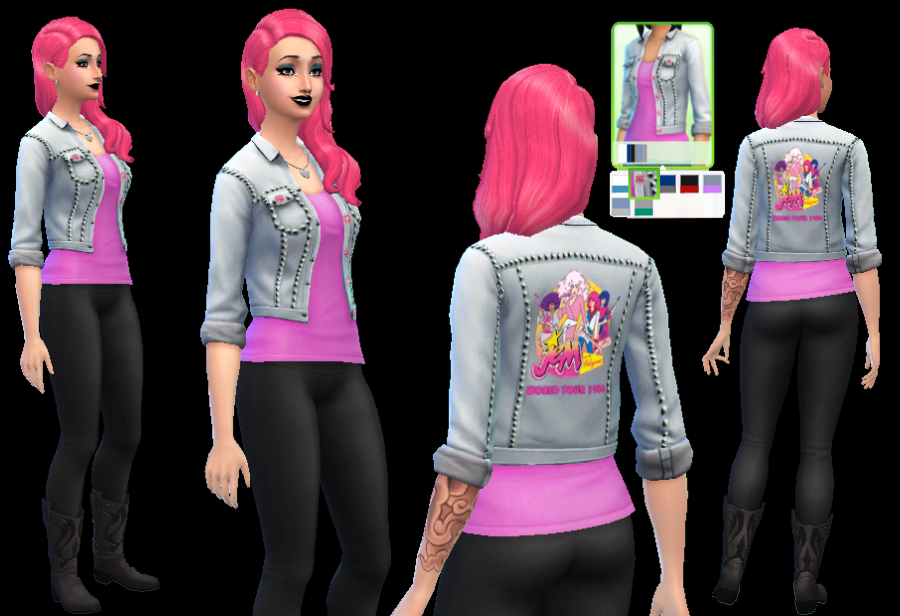Brutal.de.Sims 4: Jem and the Holograms Collection