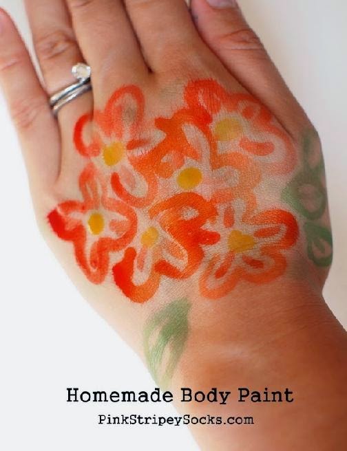 Homemade Body Paint Recipe Body Art and Painting