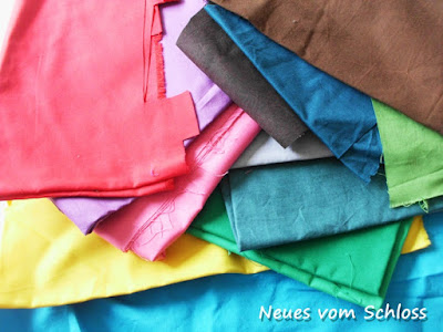 Stoffkartentausch, upcycling, Creadienstag- neuesvomschloss.blog