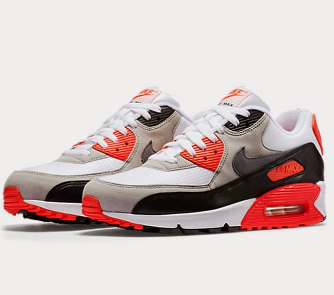 THE SNEAKER ADDICT: Nike Air Max 90 OG ‘Infrared’ Sneaker Available Now ...