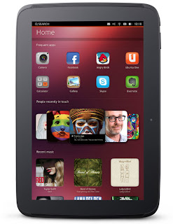 Ubuntu Tablet interface