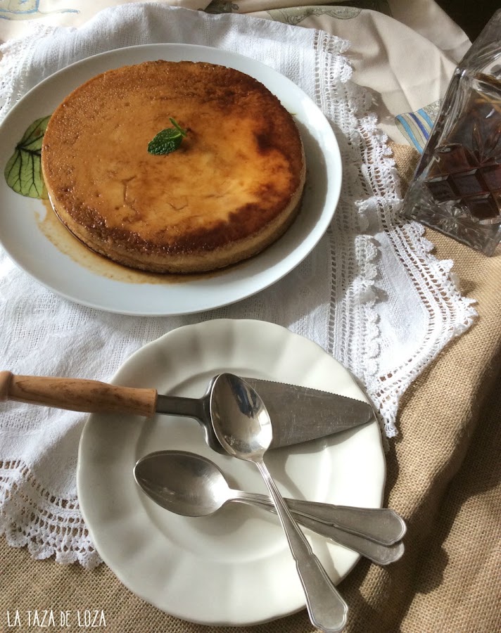 bizcocho-y-flan-al-baño-maría