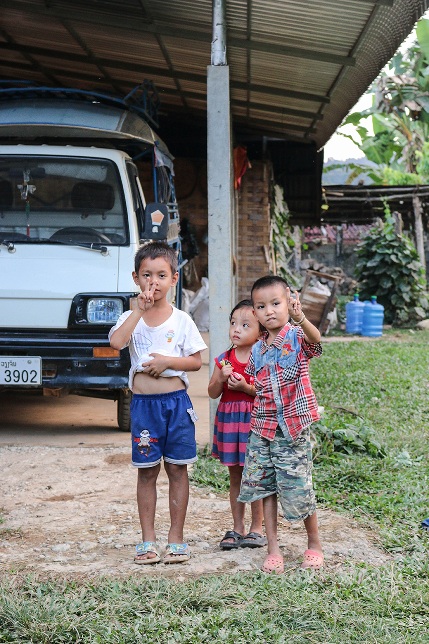 Vang Vieng Dorfleben Vang Vieng Dorfleben
