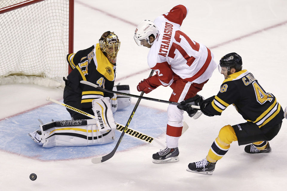 Red Wings Grinder Preseason Game 5 Red Wings Bruins 31 recap