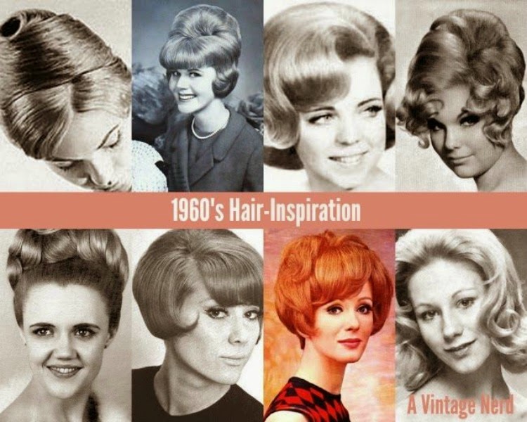 A Vintage Nerd, Vintage Blog, Vintage Hairstyles, 1960s Hair Inspiration