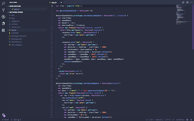 NPM Speed checker by @expensivestevie
