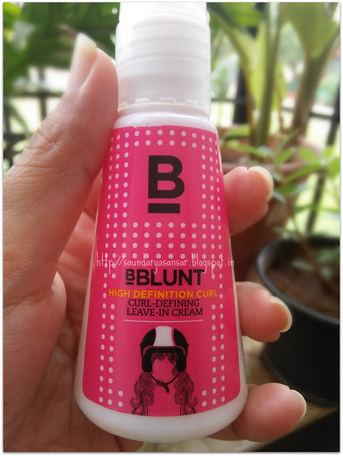 BBLUNT High Definition Curl - Curl Defining Leave-In Cream Review