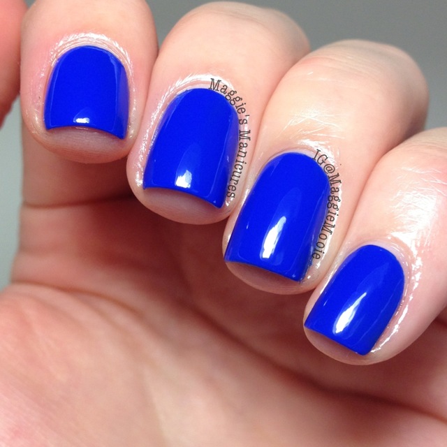 Maggie's Manicures: Sinful Colors Endless Blue