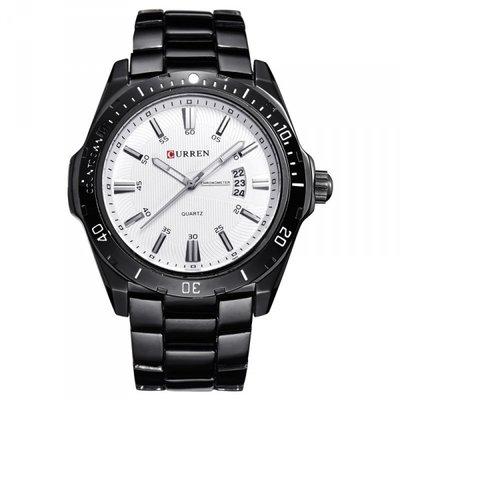 Gadgetsville Curren Men's Stainless Steel Analog Display Watch Curren Men's Stainless Steel