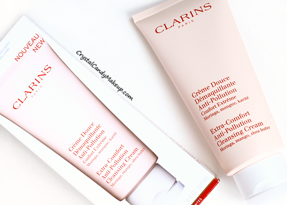clarins extra comfort anti pollution cleansing cream