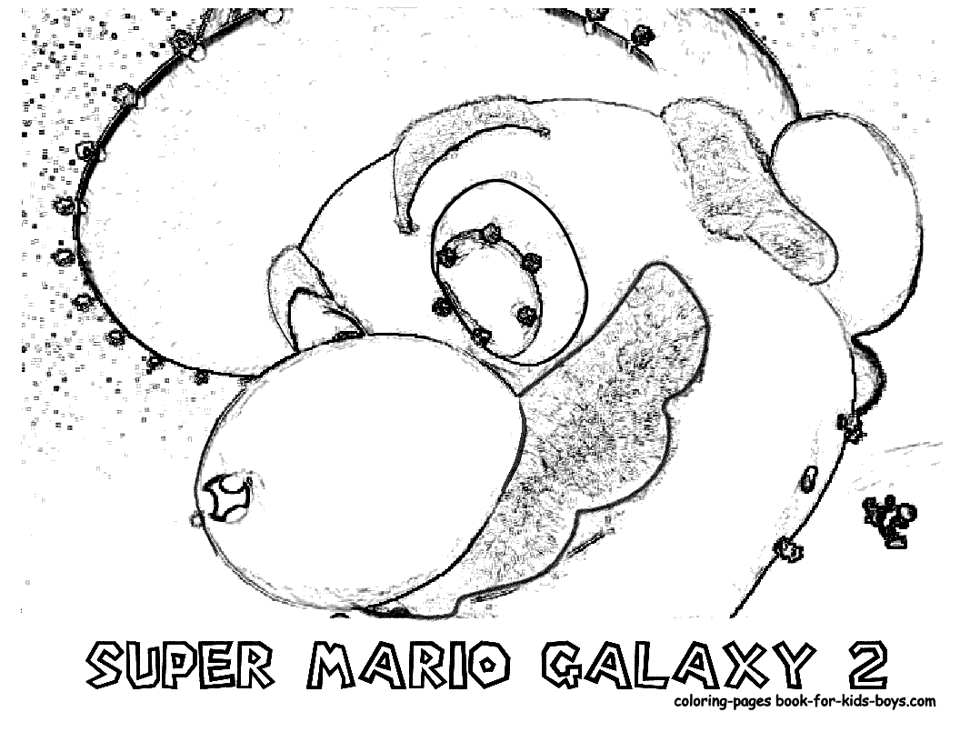 transmissionpress: Nintendo Super Mario Galaxy 2 Coloring Pages