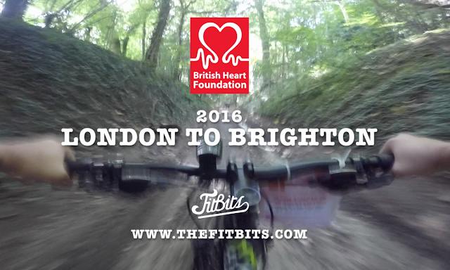 FitBits | Tess Agnew BHF 2016 London to Brighton off road bike ride 