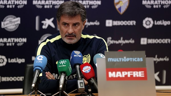 Míchel - Málaga -: "Los chicos no se desaniman porque no se desanima el entrenador"