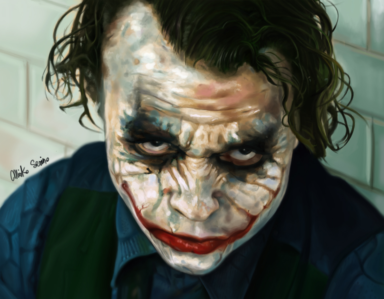Mirko Serino: Joker (Heath Ledger) Ps (cs5)