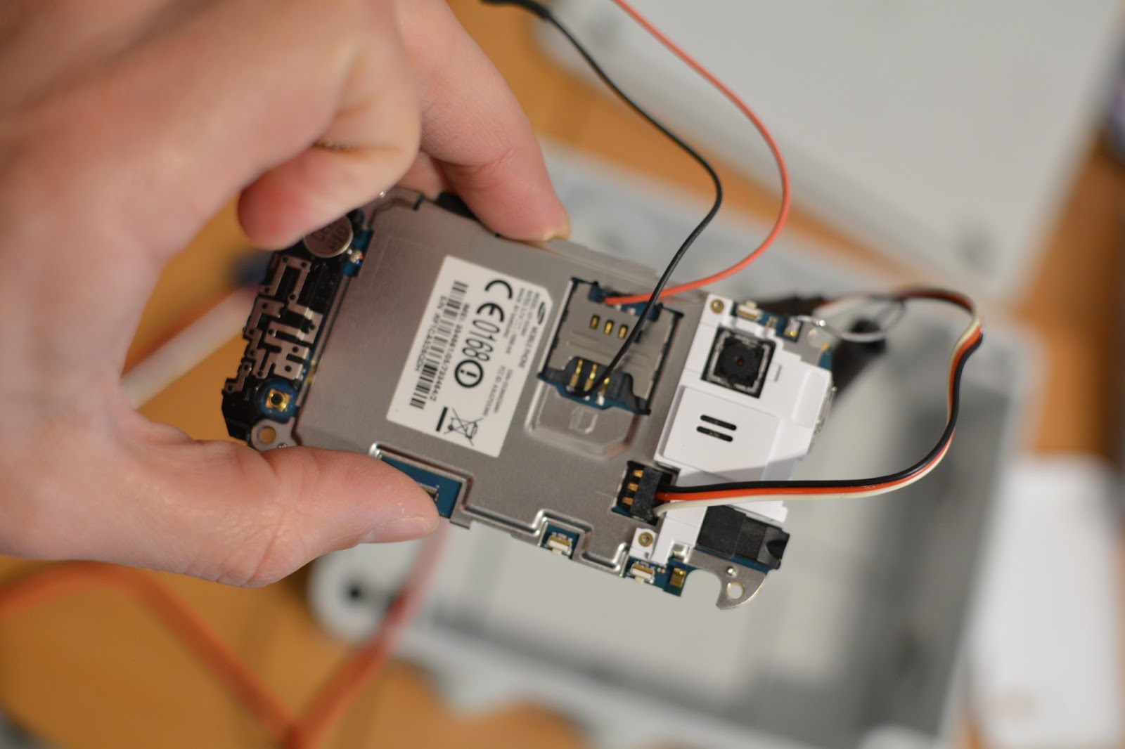 Creation Factory Repurposing an old Android Phone