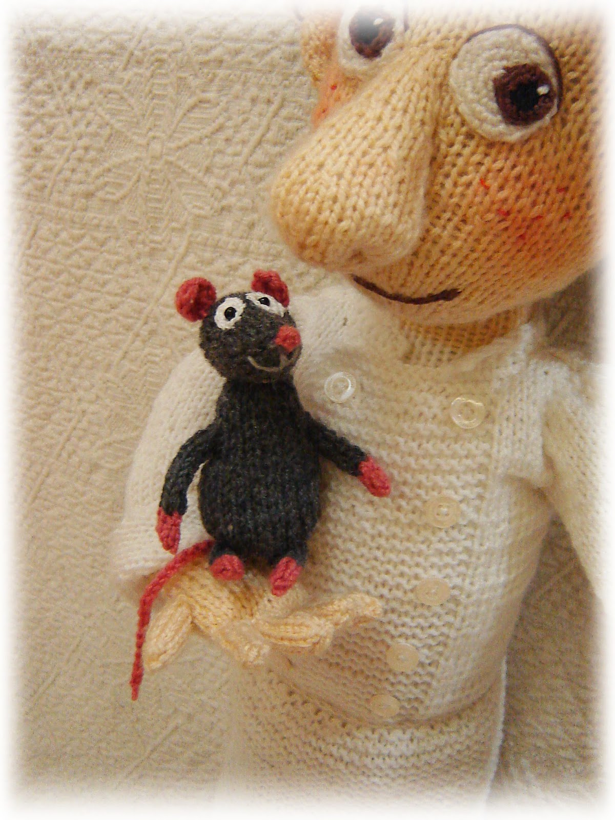 Вяжем игрушки спицами с Ольгой Чепижной: Рататуй , герои мультика ...