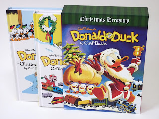 slipcase of the two-book Donald Duck treasury gift set published by Fantagraphics 