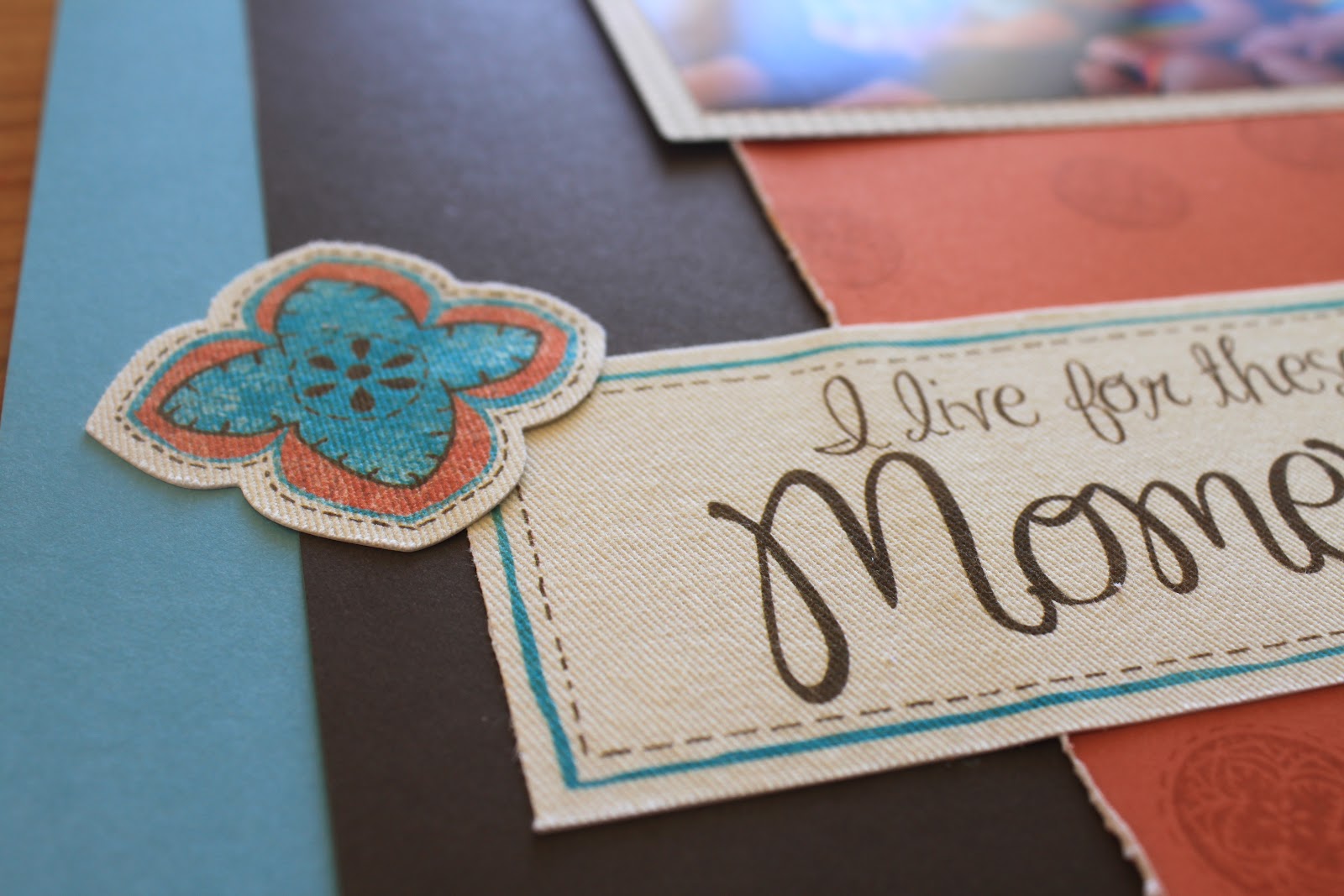 Everything She Touches These Moments {using Stella papers}