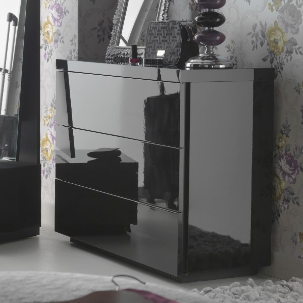 black gloss chest of drawers ikea home furniture design ideas