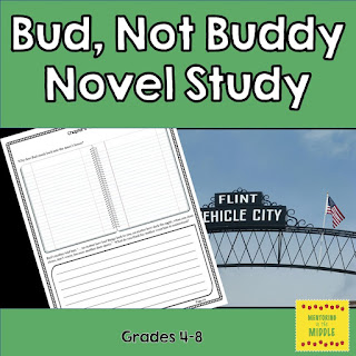 Bud, Not Buddy novel study
