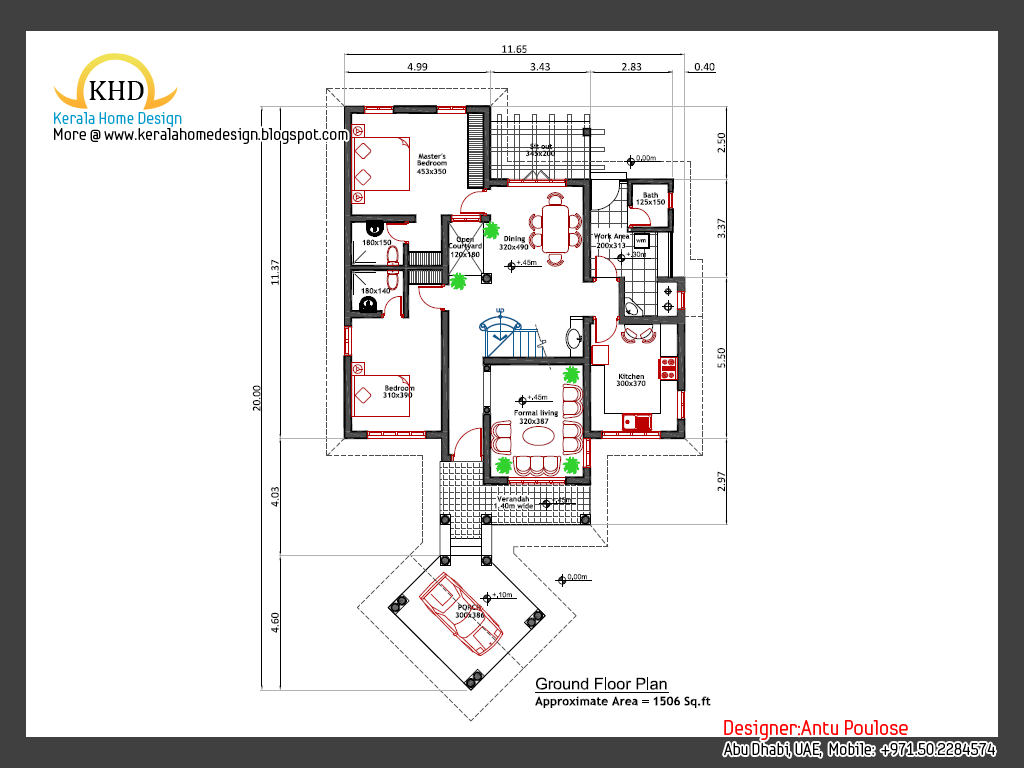  Home  plan  and elevation 2000  Sq  Ft  home  appliance
