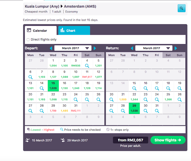 Miss HappyFeet: How to Find the Cheapest Flight Ticket Using Skyscanner?