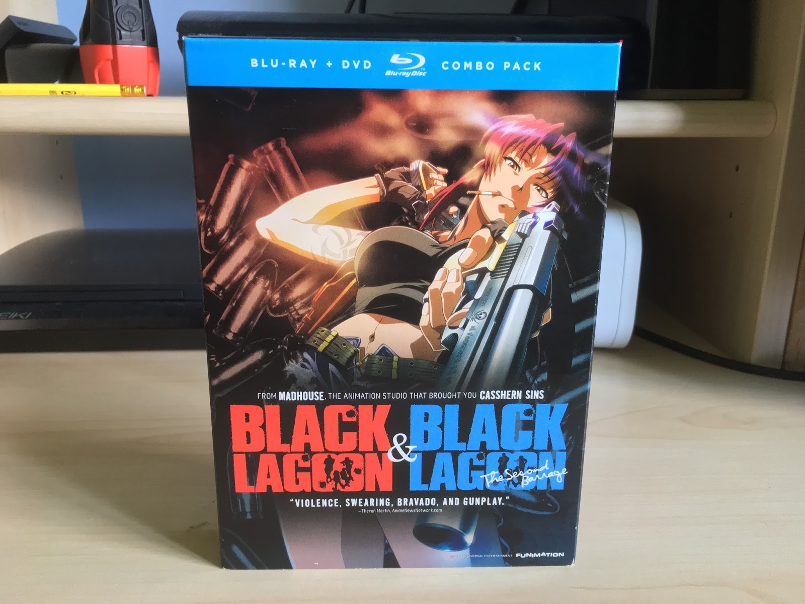 The Normanic Vault: Unboxing [US]: Black Lagoon - Complete Series: Anime  Classics (BD/DVD)
