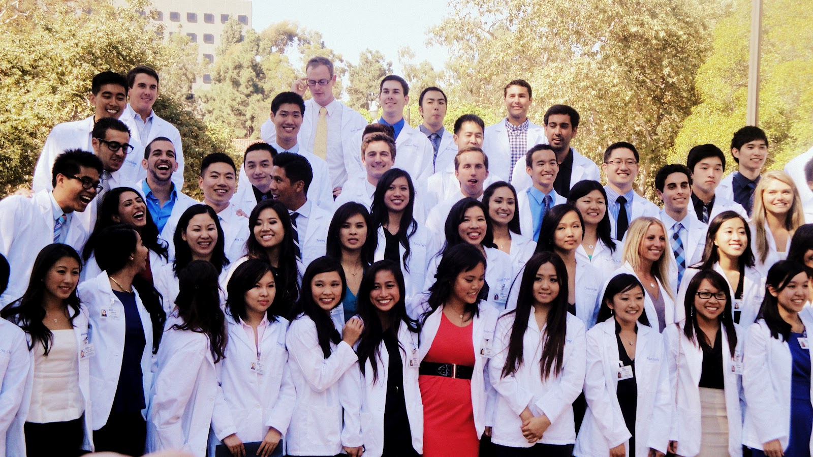 Obsessed with teeth whitening 2012 UCLA Dental School White Coat Ceremony