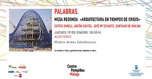 MESA REDONDA EN EL CENTRO POMPIDOU DE MALAGA