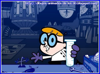 Dibujos animados de los 90. El laboratorio de Dexter.