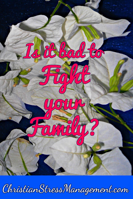 Is It Bad to Fight your Family?