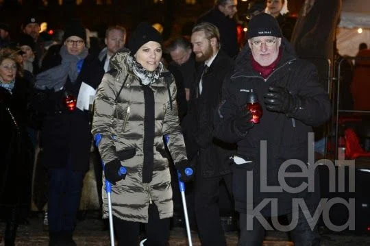 Princess Victoria and Prince Daniel of Sweden attended the Holocaust memorial event