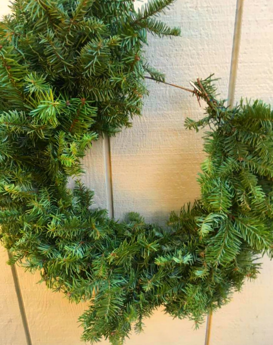 Shoestring Elegance Make Your Own Wreath From Your Christmas Tree