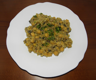 risotto z grzybami