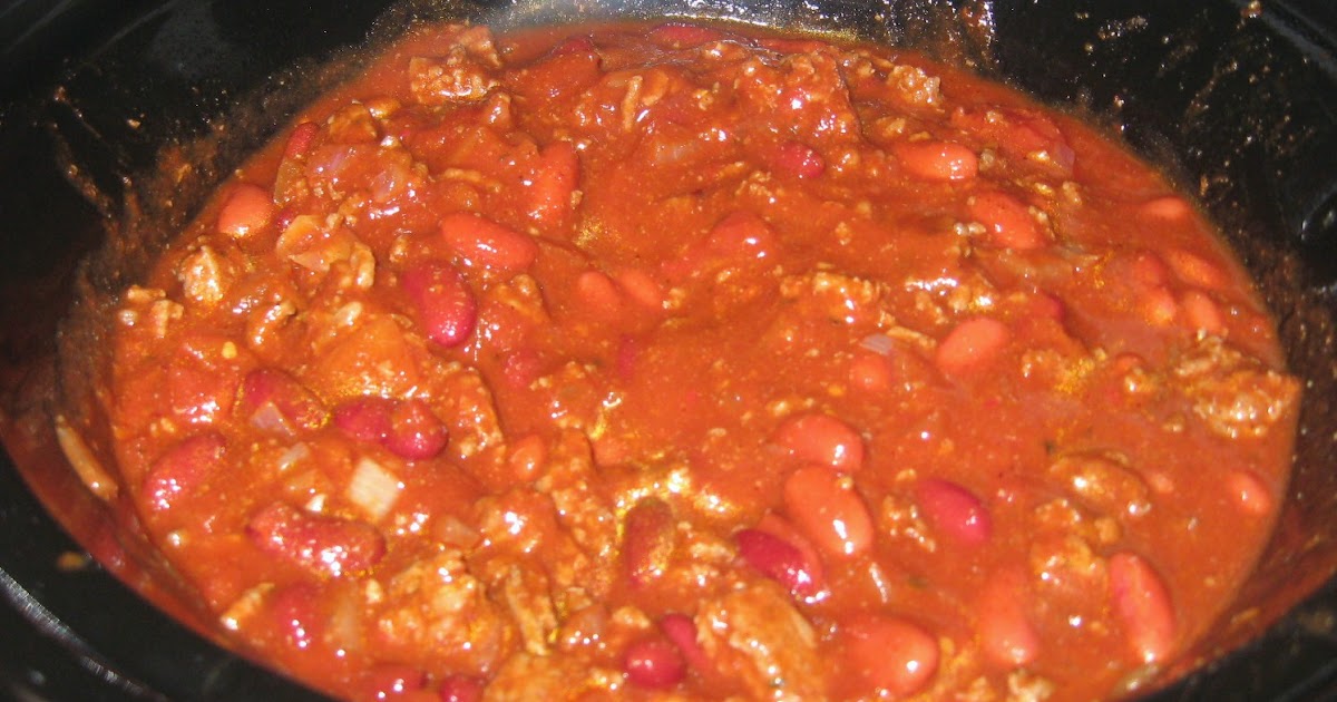 The Cook Crook: Sunday Supper: Mom's Chili