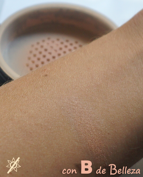 Swatch polvos con color HD ELF