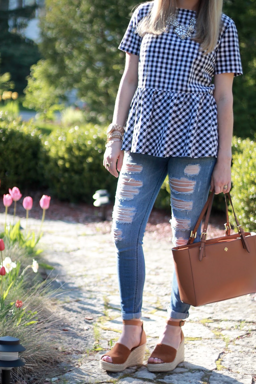 steve madden denim wedge