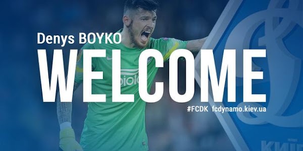 Oficial: Dinamo Kiev, Boyko llega cedido
