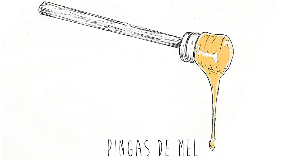 Pingas de mel...