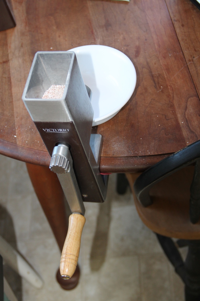 The Homestead Laboratory Grinding Eggshells