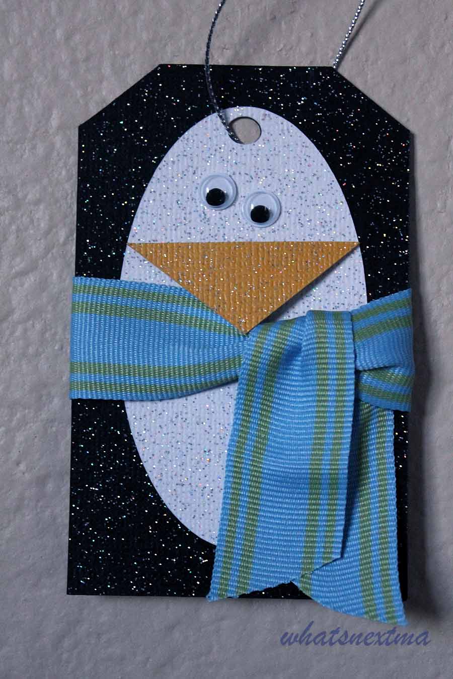 whats next ma: Penguin Christmas Tags