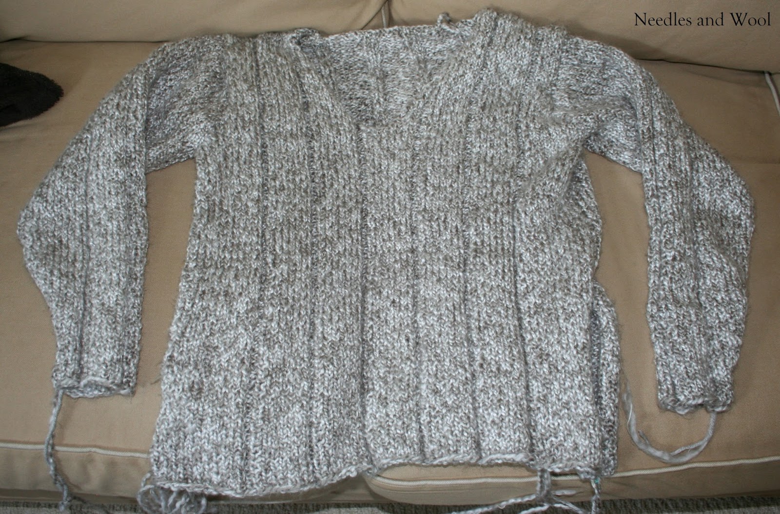 Needles and Wool: Sewing Sweater Seams, Searching Patterns, and Reading